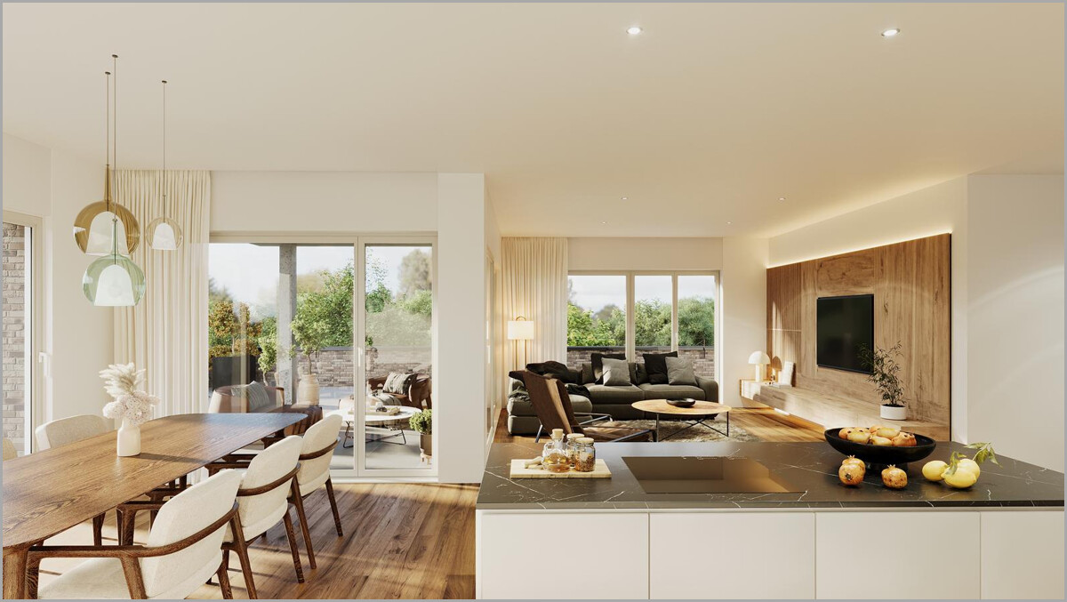 BIENENPARK - Exklusive 3.5 Zimmer-Eigentumswohnung im 3. OG in 9244 Niederuzwil – Bild 3